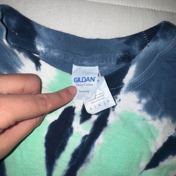 Hawaii Islands Long-Sleeve Tie-Dye Tee - Picture 3 of 3